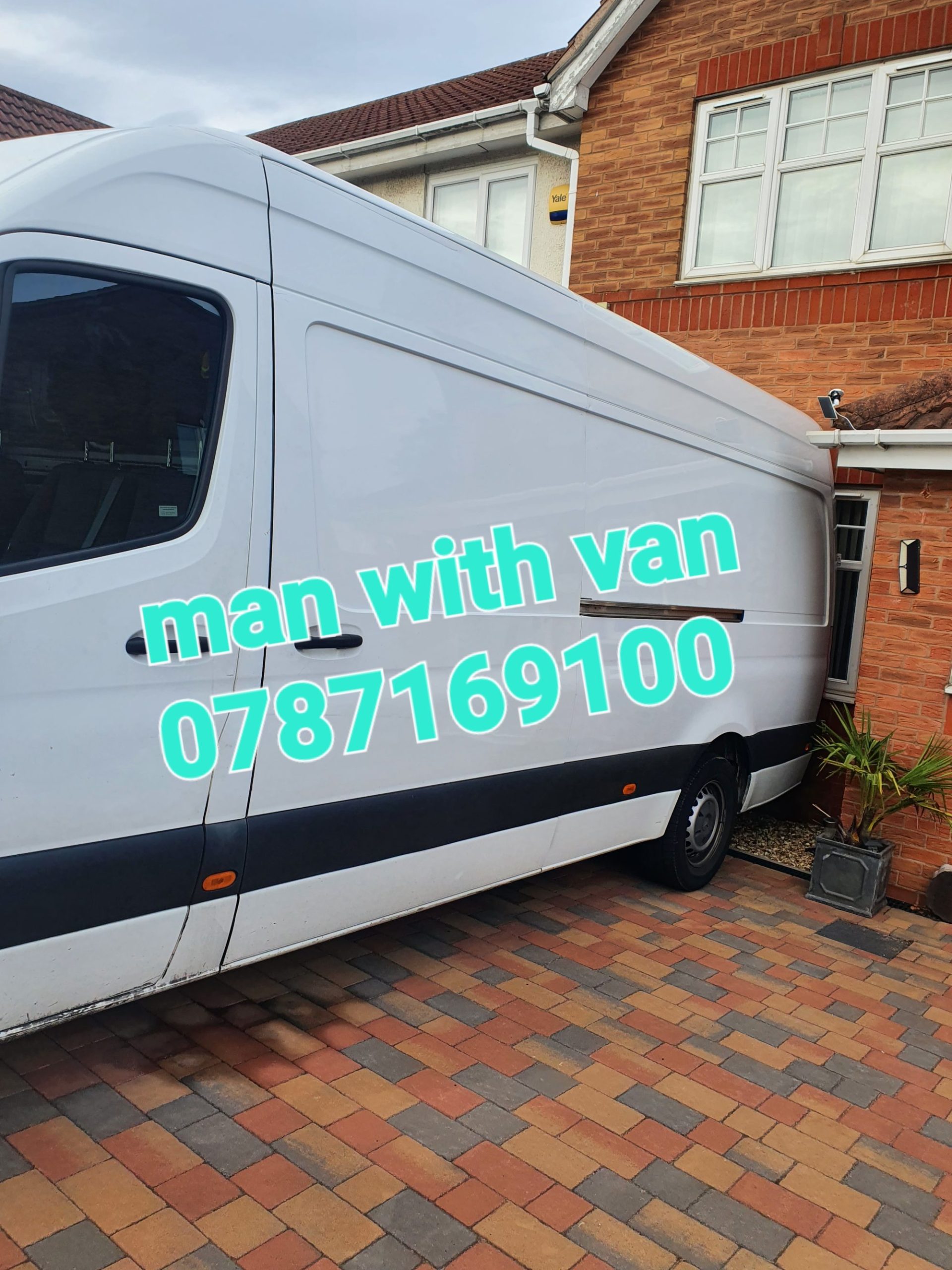 Hill top man with van removal services.